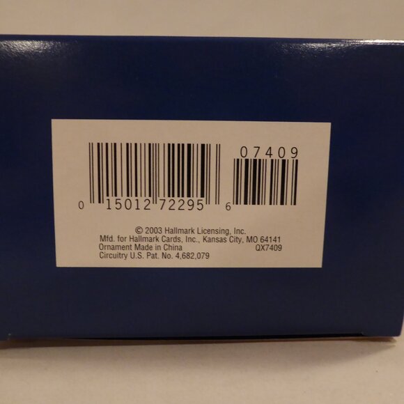 NEW 2003 HALLMARK LIGHTHOUSE GREETINGS #7 MAGIC LIGHT UP KEEPSAKE ORNAMENT - Picture 12 of 12